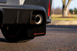 Rally Armor 23-26 Toyota GR Corolla Black UR Mud Flap w/White Logo