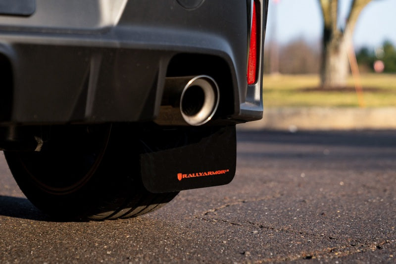 Rally Armor 23-26 Toyota GR Corolla Red UR Mud Flap w/Black Logo