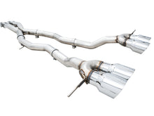 Load image into Gallery viewer, AWE Track Edition Catback Exhaust for BMW G8X M3/M4 - Chrome Silver Tips