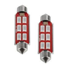 Load image into Gallery viewer, Oracle 44MM 6 LED 3-Chip Festoon Bulbs (Pair) - Green SEE WARRANTY