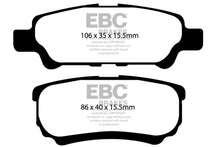 Load image into Gallery viewer, EBC 07+ Jeep Compass 2.0 (262mm Rear Rotors) Greenstuff Rear Brake Pads