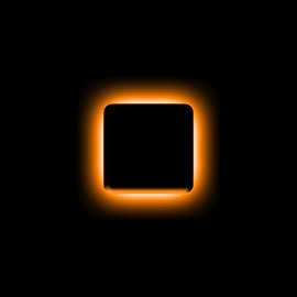 ORACLE Lighting Universal Illuminated LED Letter Badges - Matte Blk Surface Finish - I