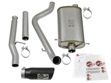 Load image into Gallery viewer, aFe MACHForce XP Exhausts Cat-Back Black Tip 09-17 GM Silverado 1500 4.3/5.3L RegCab SB/LB