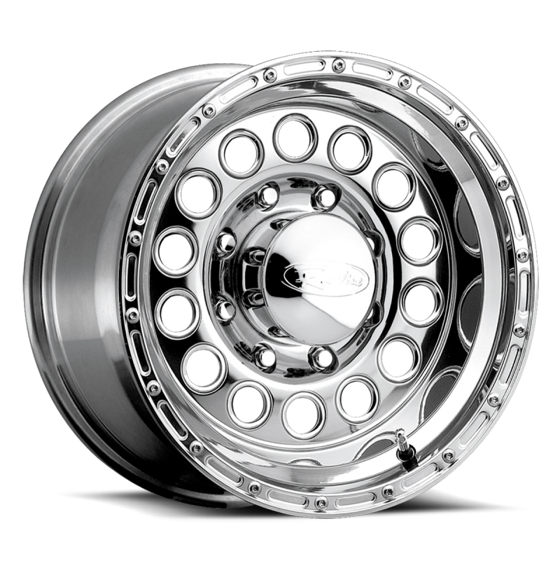 Raceline 887 Rock Crusher 17x9in / 5x139.7 BP / 0mm Offset / 107.95mm Bore - Polished Wheel