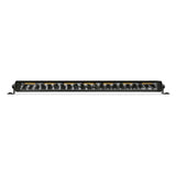 Go Rhino Xplor Blackout Combo Series Sgl Row LED Light Bar w/Amber (Side/Track Mount) 20.5in. - Blk