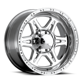 Raceline 886 Renegade 16x8in / 6x139.7 BP / 0mm Offset / 107.95mm Bore - Polished Wheel