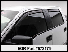 Load image into Gallery viewer, EGR 15+ Ford F150 Super Cab In-Channel Window Visors - Set of 4 - Matte (573475)