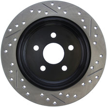 Load image into Gallery viewer, StopTech 03-09 Chrysler PT Cruiser Tur / 03-05 Dodge Neon SRT-4 Rear Right Slotted &amp; Drilled Rotor