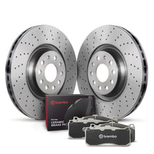 Load image into Gallery viewer, Brembo OE 08-13 Audi A3/09-13 A3 Quattro/08-09 TT/08-15 TT Quattro/09-17 VW CC Front Disc Brake Kit