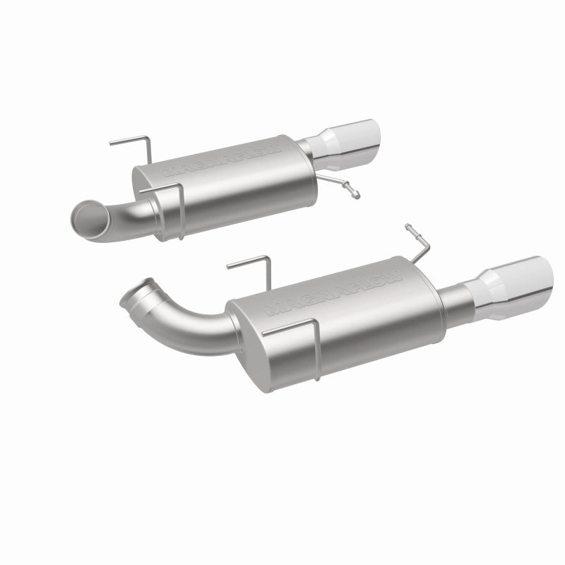 MagnaFlow 13 Ford Mustang V8 5.0L Dual Split Rear Exit Stainless Cat Back Performance Exhaust