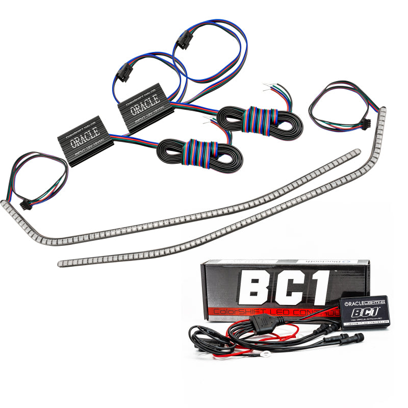 Oracle 16-21 Chevy Camaro Surface Mount DRL Modules - ColorSHIFT w/ BC1 Controller SEE WARRANTY