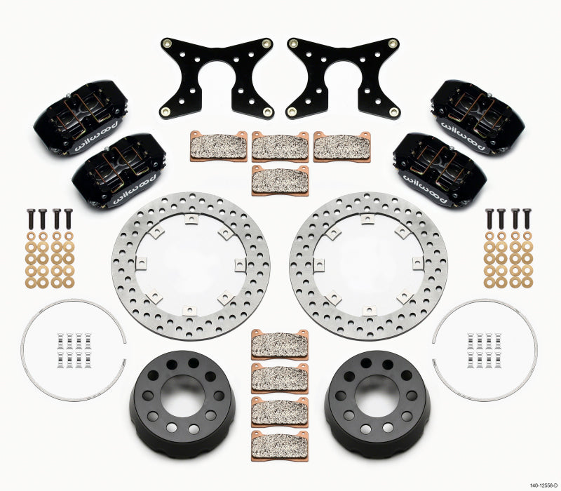 Wilwood Dynapro Lug Mount Dual Rear Dynamic Kit SA Drilled 58-64 Olds/Pont .690in Studs