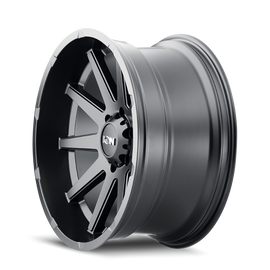 ION Type 143 20x9 / 5x139.7 BP / 18mm Offset / 108mm Hub Matte Black Wheel