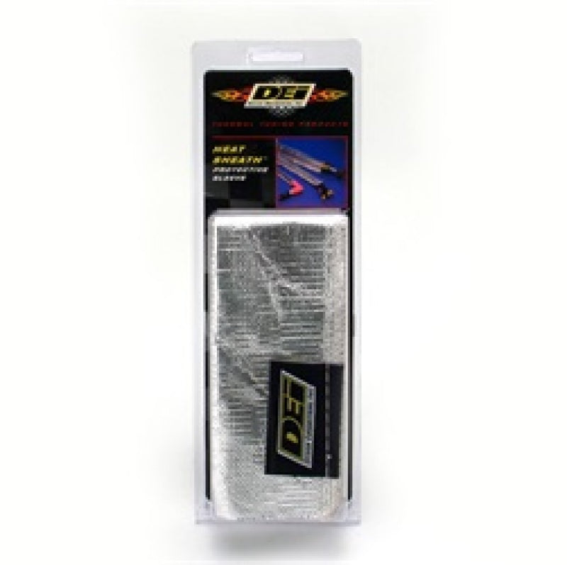 DEI Heat Sheath 1-1/4in I.D. x 3ft - Aluminized Sleeving - Sewn Edge