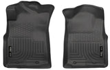 Husky Liners 05-15 Toyota Tacoma Crew/Extended/Standard Cab WeatherBeater Front Black Floor Liners