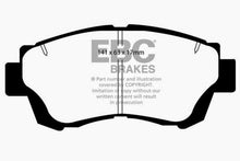 Load image into Gallery viewer, EBC 98-03 Toyota Sienna 3.0 Greenstuff Front Brake Pads