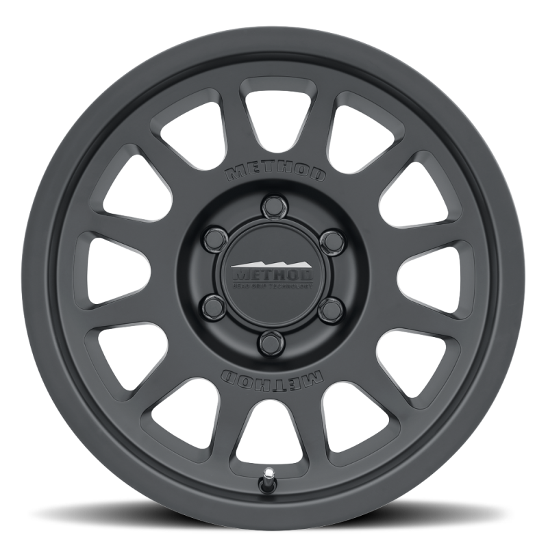 Method MR703 16x8 0mm Offset 6x5.5 106.25mm CB Matte Black Wheel