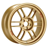 Enkei RPF1 17x9 5x114.3 45mm Offset 73mm Bore Gold Wheel  RX8