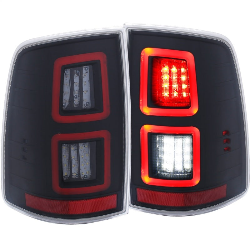 ANZO LED Black 13-17 Dodge Ram 1500/2500/3500 LED Taillights Black