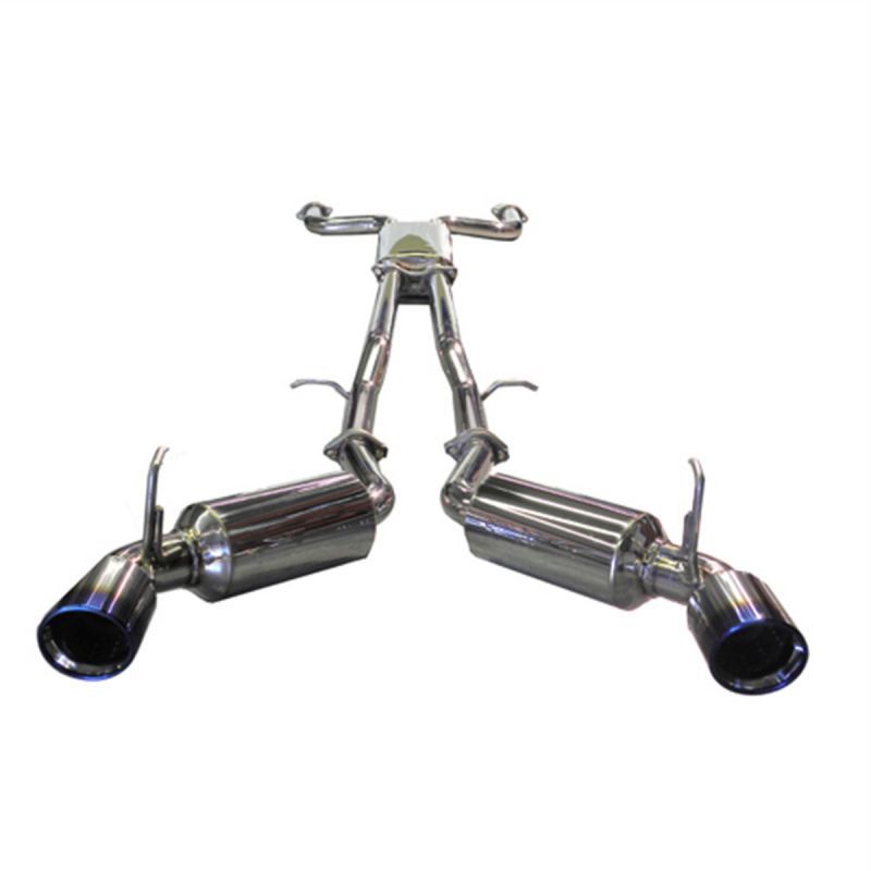 Injen 03-08 350Z Dual 60mm SS Cat-Back Exhaust w/ Built In Resonated X-Pipe