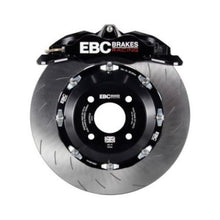 Load image into Gallery viewer, EBC Racing 13-22 VW Golf GTI (Mk7/Mk8) Black 6 Piston Apollo Calipers 355mm Rotors Big Brake Kit