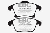 EBC 13+ Ford Fusion 1.6 Turbo Redstuff Front Brake Pads