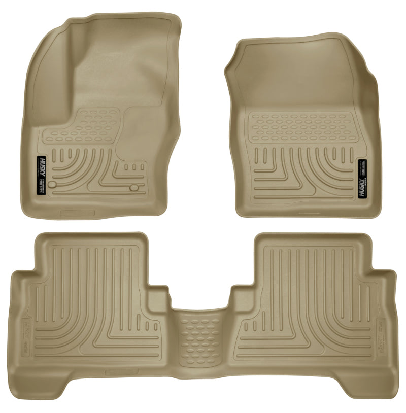 Husky Liners 2013 Ford Escape WeatherBeater Combo Tan Floor Liners