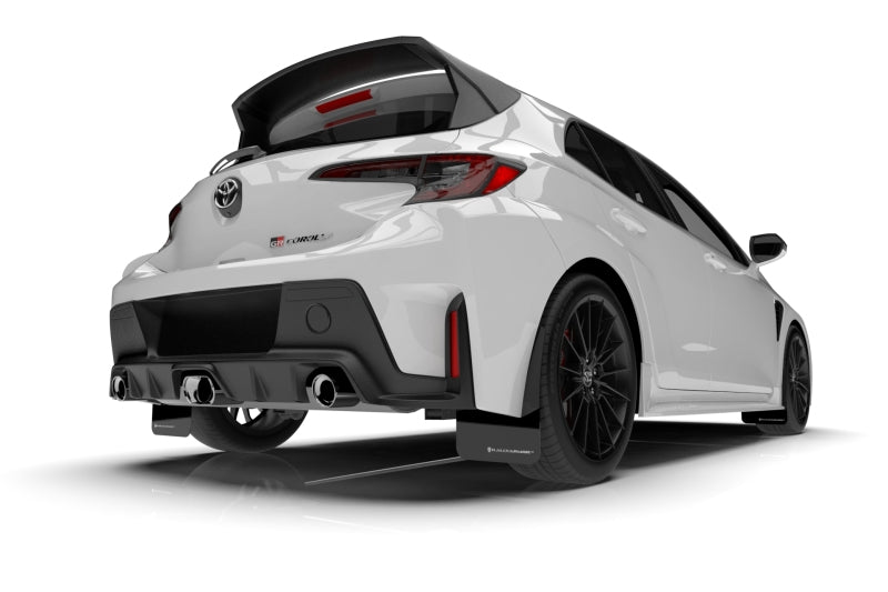 Rally Armor 23-26 Toyota GR Corolla Black UR Mud Flap w/Red Logo