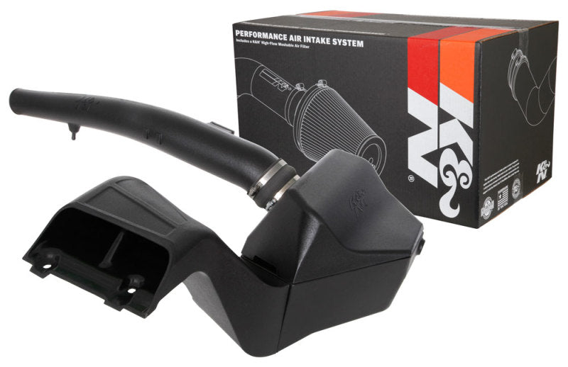 K&N 18-19 Ford F150 V6-3.0L DSL Aircharger Performance Intake Kit