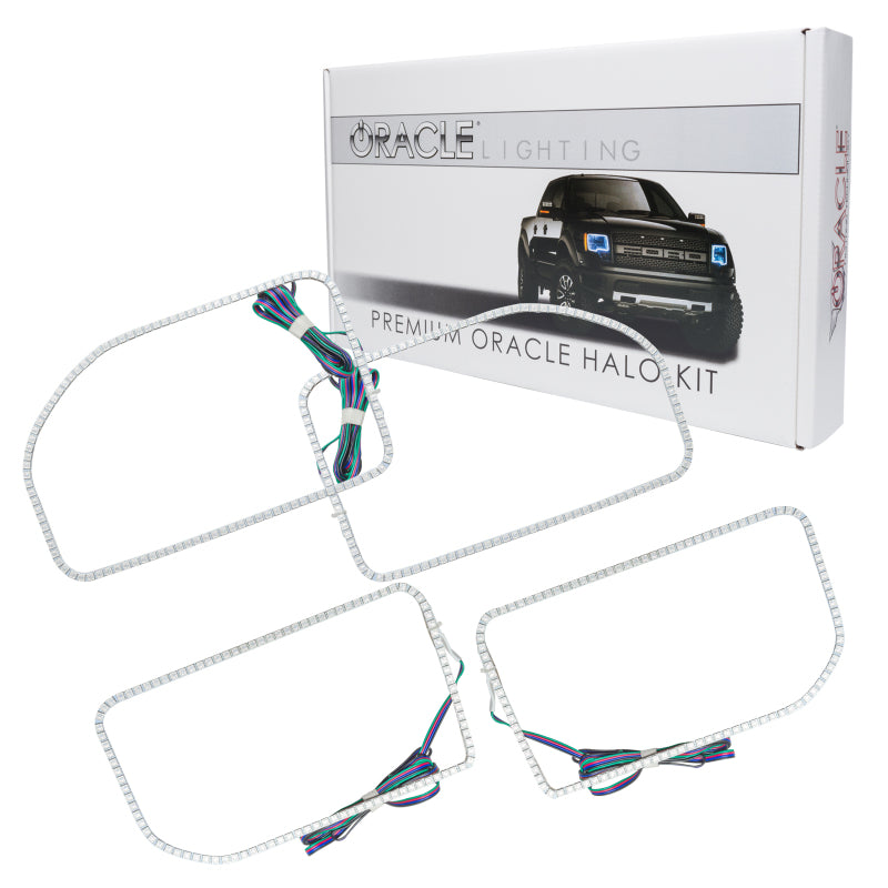 Oracle Ford F250/350 11-16 Halo Kit (Square Ring Design) - w/ Simple Controller SEE WARRANTY