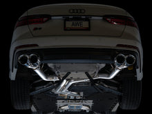 Load image into Gallery viewer, AWE Tuning 19-23 Audi C8 S6/S7 2.9T V6 AWD Track Edition Exhaust - Chrome Silver Tips