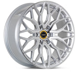 Vossen HF6-3 22x9.5 / 6x139.7 / ET20 / Deep Face / 106.1 - Silver Polished Wheel