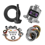 Yukon 8.2in GM 3.55 Rear Ring & Pinion Install Kit 28 Spline Positraction 2.25in Axle Bearings