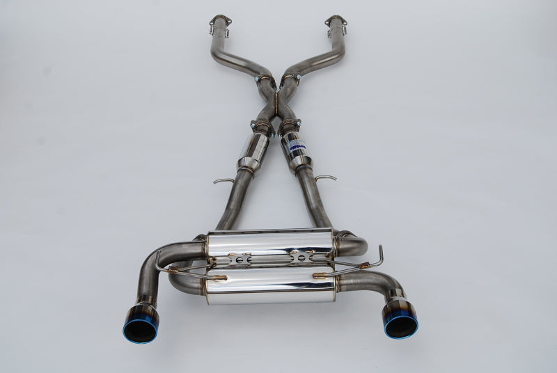 Invidia 2022+ Nissan Z 70mm Gemini Cat Back Exhaust - Rolled TI Tips