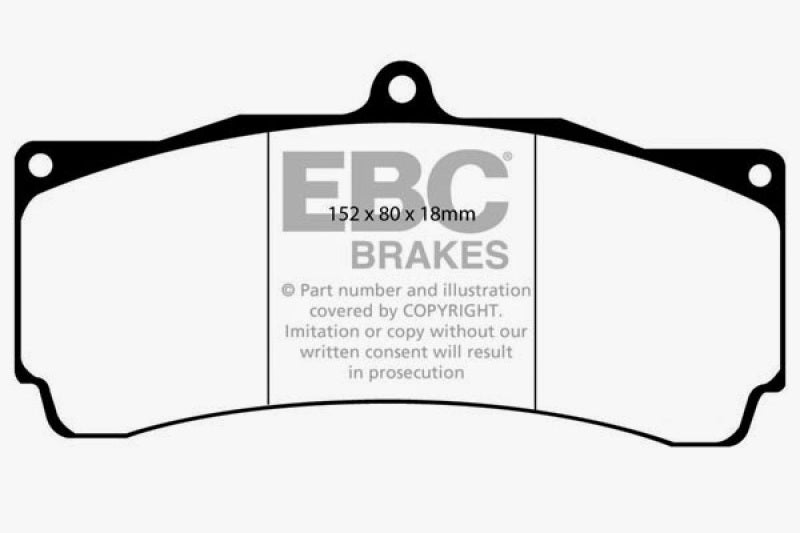 EBC Brakes Redstuff Ceramic Brake Pads