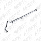 MBRP 2011-2014 Ford Ford F-150 3.5L V6 EcoBoost 4in Cat Back Single Side AL P Series Exhaust