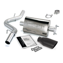 Load image into Gallery viewer, Banks Power 04-06 Jeep 4.0L Wrangler Monster Exhaust System - SS Single Exhaust w/ Black Tip