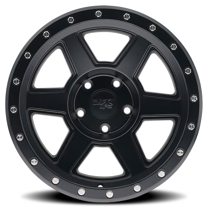 Dirty Life 9315 Compound 17x9 / 5x127 BP / -12mm Offset / 78.1mm Hub Matte Black Wheel