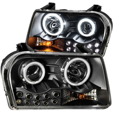 Load image into Gallery viewer, ANZO 2005-2010 Chrysler 300 Projector Headlights w/ Halo Black (Does Not Fit S Models)