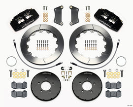 Wilwood Dynapro 6 Front Hat Kit 12.88in 2005-Up Mazda 3 w/ Lines