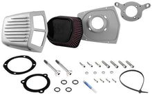 Load image into Gallery viewer, K&amp;N Street Metal Intake System 08-16 Harley Davidson Shaker Silver H/D Touring Models