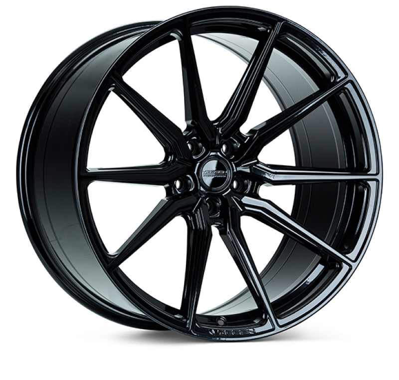 Vossen HF-3 20x9.5 / 5x115 / ET17 / Deep Face / 71.5 - Gloss Black Wheel