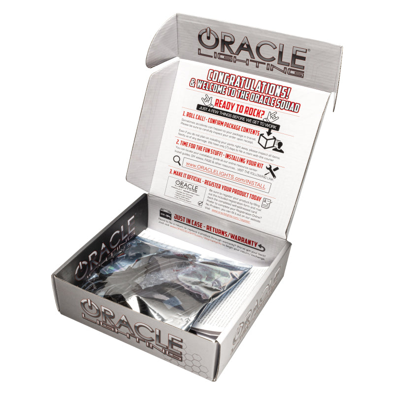 Oracle T10 Chrome Bulbs (Pair) - White SEE WARRANTY