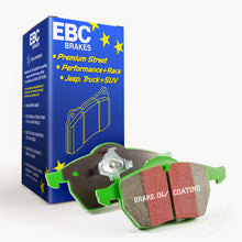 Load image into Gallery viewer, EBC 07-08 Chevrolet Cobalt 2.0 Supercharged (SS) Greenstuff Front Brake Pads