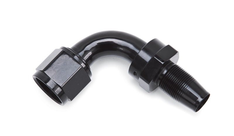 Russell Performance -10 AN 90 Degree Hose End Without Socket - Black