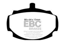 Load image into Gallery viewer, EBC 62-81 Mg MGB 1.8 Greenstuff Front Brake Pads