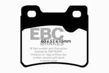 Load image into Gallery viewer, EBC 94-96 Saab 900 2.0 Turbo Yellowstuff Rear Brake Pads
