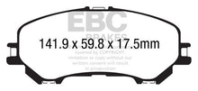 Load image into Gallery viewer, EBC 14+ Nissan Rogue 2.5 2 row seating Ultimax2 Front Brake Pads