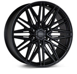 Vossen HF6-5 24x10 / 6x139.7 / ET25 / Deep Face / 106.1 - Satin Black Wheel