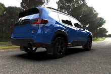 Load image into Gallery viewer, Rally Armor 22-24 Subaru Forester &amp; Wilderness Black UR Mud Flap w/Blue Logo